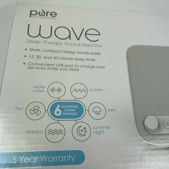 Pure Enrichment Other Pure Wave Sound Machine Sleep Therapy Timer